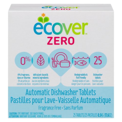 Ecover - Dishwasher Tabs Zero