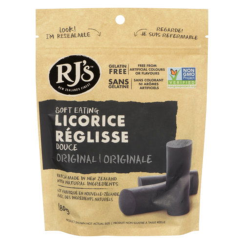 RJ's - Soft Eating Licorice - Original