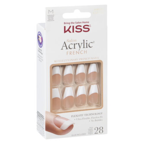 KISS - Salon Acrylic French - Medium