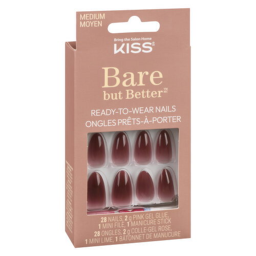 KISS - Bare but Better Ready-To-Wear-Nails - Chemistry