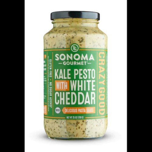 Sonoma Gourmet - Kale Pesto White Cheddar Sauce