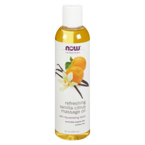 Now - NOW VANILLA CITRUS MASSAGE OIL