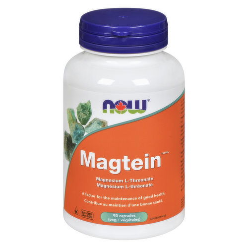 Now - Magtein Magnesium L-Threonate