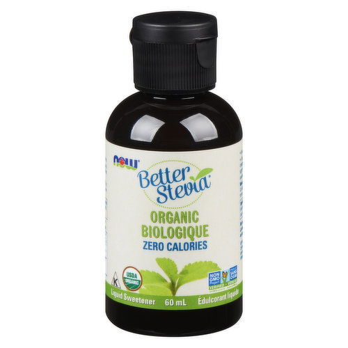 Now - BetterStevia Sweetener Liquid