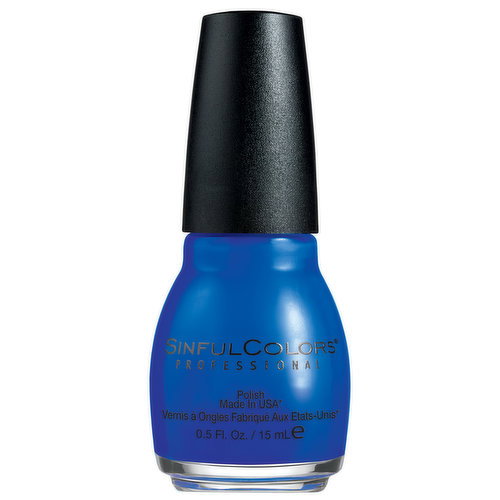 SINFULCOLORS - Professional Nail Polish - Endless Blue