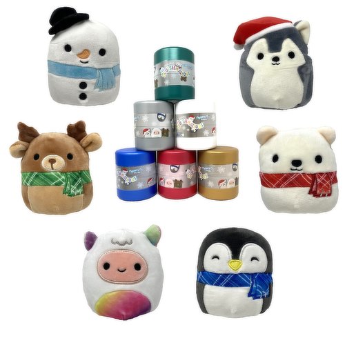 Squishmallow - Holiday Capsules Assorted, 4 Inch