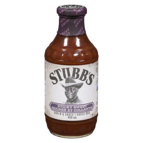 Stubbs's - Legendary BBQ Sauce - Sticky Sweet