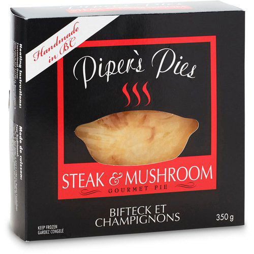 Pipers Pies - Steak And Mushroom Pie