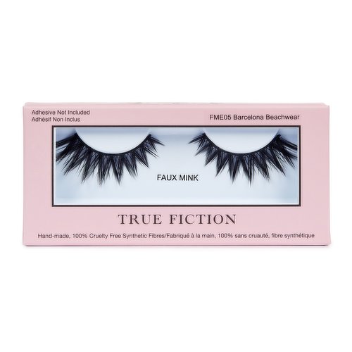 True Fiction - False Mink Eyelash - Barcelona Beachwear