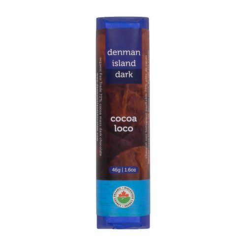 Denman Island - Dark Chocolate Bar Cocoa Loco