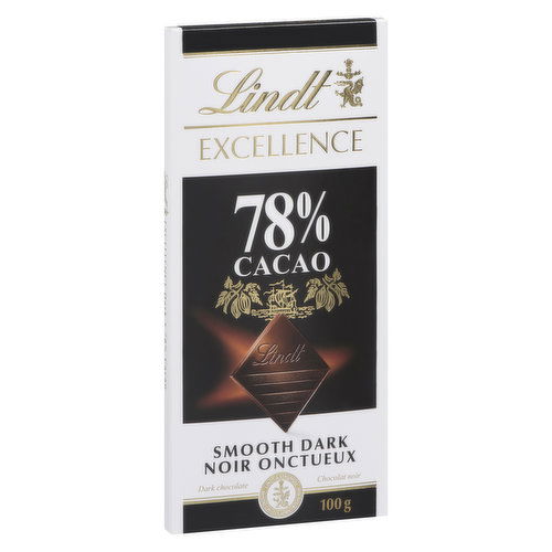 Lindt - Excellence 78% Cacao Bar - Rich Dark