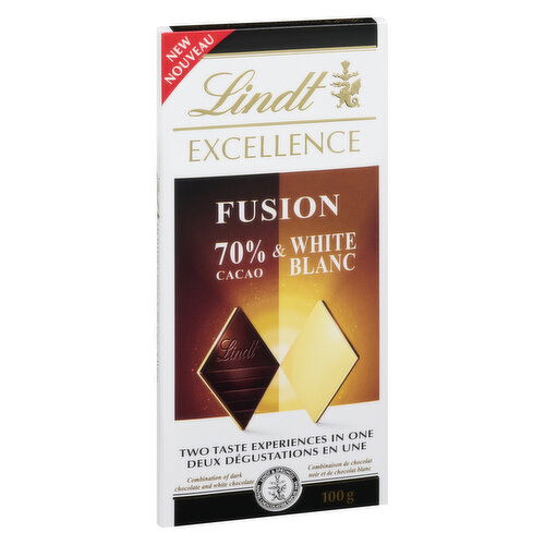 Lindt - Lindt Excellence Fusn70% Cacao&Wht