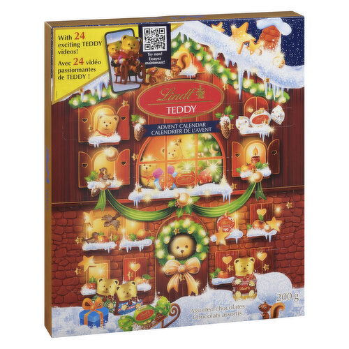 Lindt - Teddy House Advent Calendar