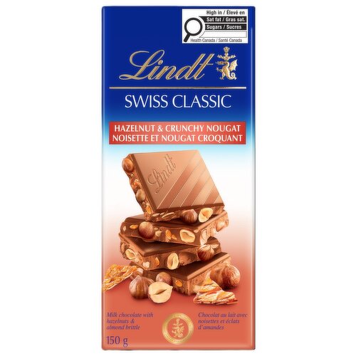 Lindt - Swiss Classic Hazelnut & Crunchy Nougat