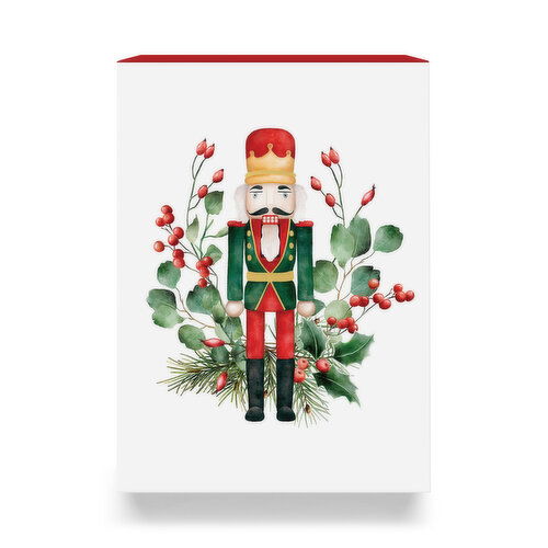 Holiday Collection - Christmas Boxed Cards Nutcracker, 12 Pack
