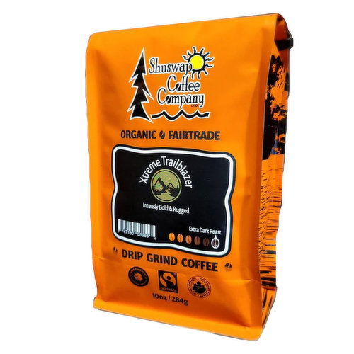 Shuswap Coffee - Xtreme Trailblazer Dark Roast Drip Grind