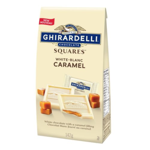 Ghirardelli - White Chocolate Caramel Squares Bag