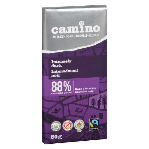 Camino - Bar Intensely Dark 88% Dark Chocolate