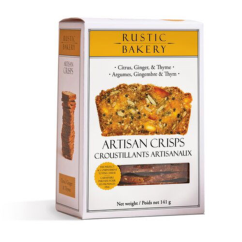 Rustic Bakery - Citrus Ginger Thyme Artisan Crisp