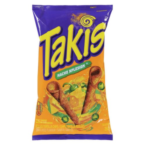Takis - Nacho Xplosion, Zesty Nacho Hot