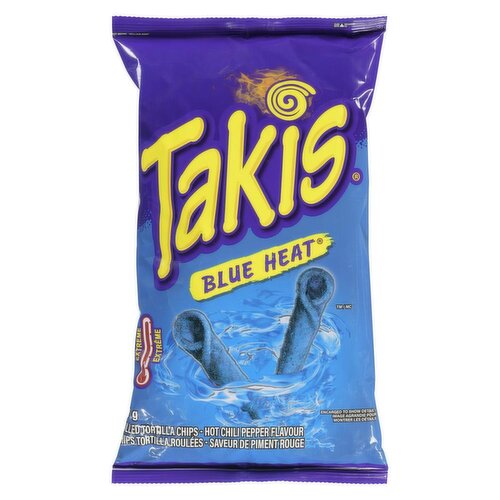 Takis - Blue Heat Hot Chili Pepper Flavour, Extreme