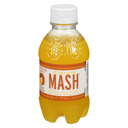 MASH - Ripe Mango Blood Orange Sparkling Fruit Juice