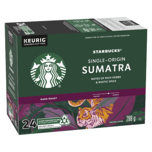 Starbucks - K-Cup Pods - Sumatra