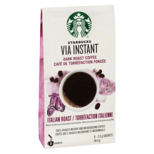 Starbucks - VIA Instant Italian Coffee, Dark Roast