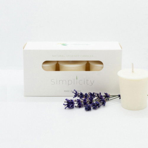 Simplicity Candles - Votive Lavender