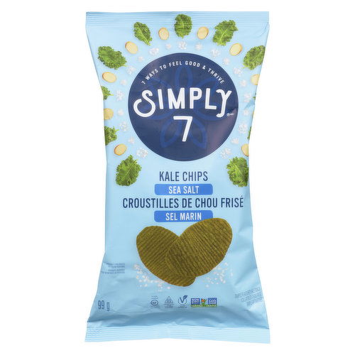 Simply 7 - Kale Chips - Sea Salt