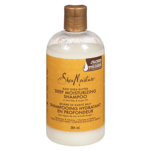 Shea Moisture - Deep Moisturizing Shampoo, Raw Shea Butter