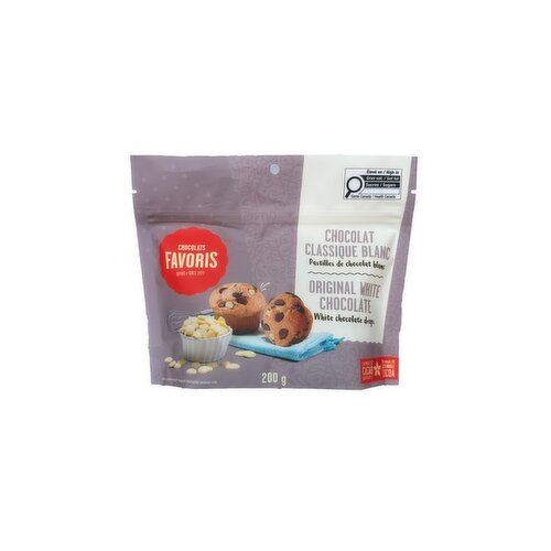 CHOCOLATS FAVORIS - White Chocolate Drops