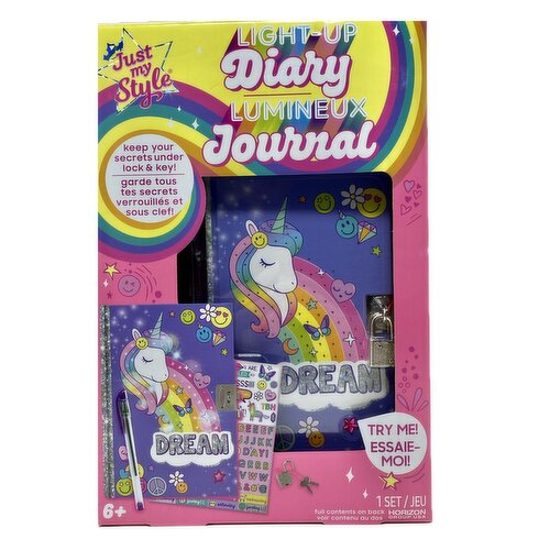 Just My Style - Light-Up Diary
