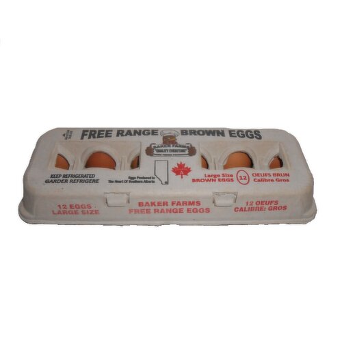 Baker Farms - Free Range Large Eggs