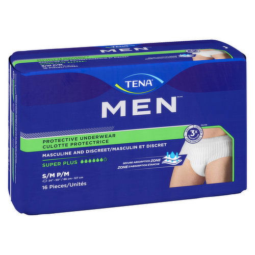 Tena - Tena Underwear Men Sup Pls S/M