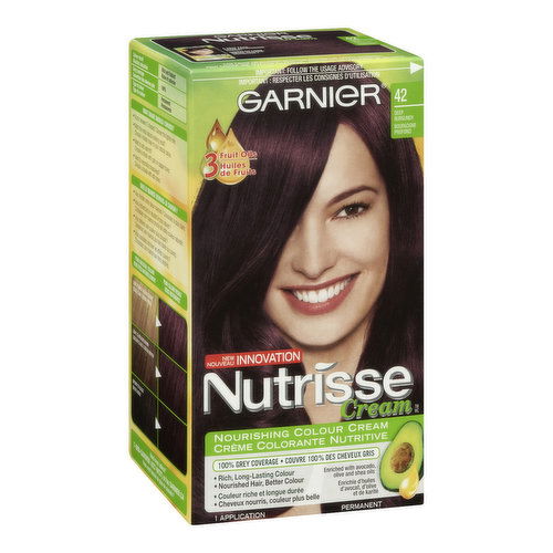 GARNIER - Nutrisse Cream 42 Deep Burgundy