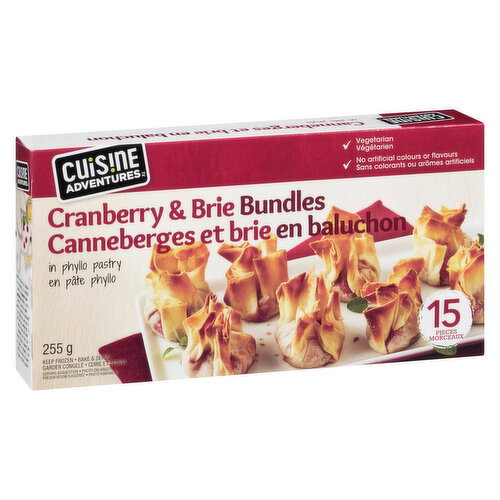 Cuisine Adventures - Cranberry & Brie Bundles