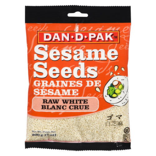 Dan-D Pak - Raw White Sesame Seeds