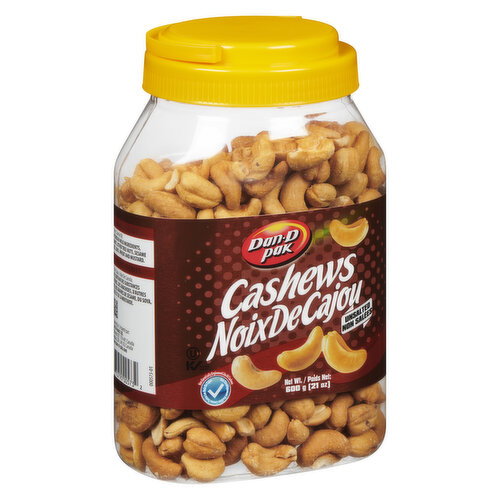 Dan-D Pak - Cashews Unsalted