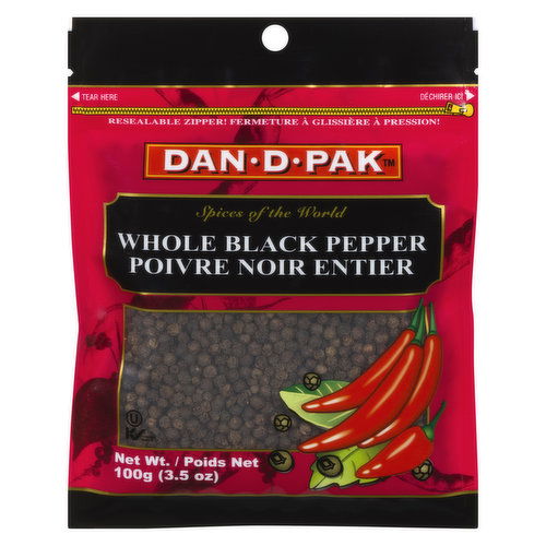 Dan-D Pak - Pepper Whole Black