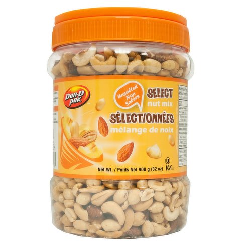 Dan-D Pak - Select Nut Mix - Unsalted