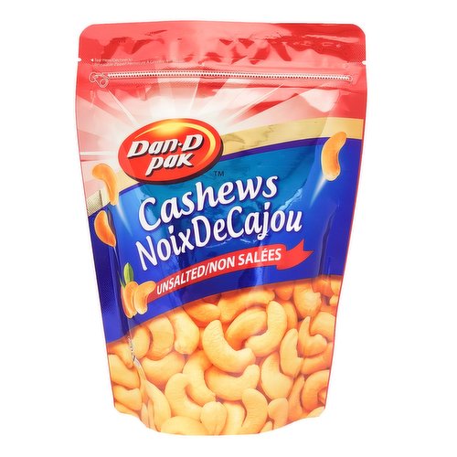 Dan-D Pak - Cashews - Unsalted