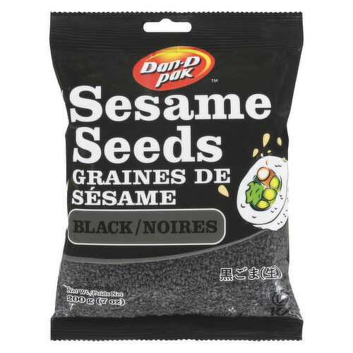 Dan-D Pak - Black Sesame Seeds Raw