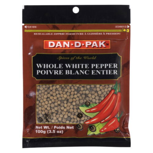 Dan-D Pak - Pepper Whole White