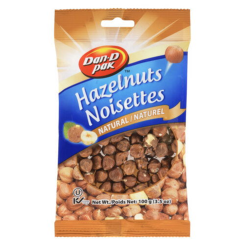 Quality Foods - Hazelnuts Natural