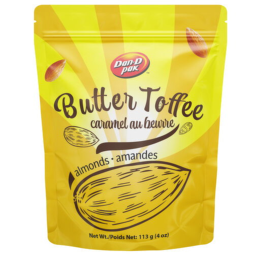 Dan D pak - Dan D Pak Butter Toffee Almonds