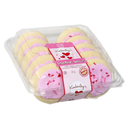 Kimberley's Bakeshoppe - Valentines Frosted Cookies