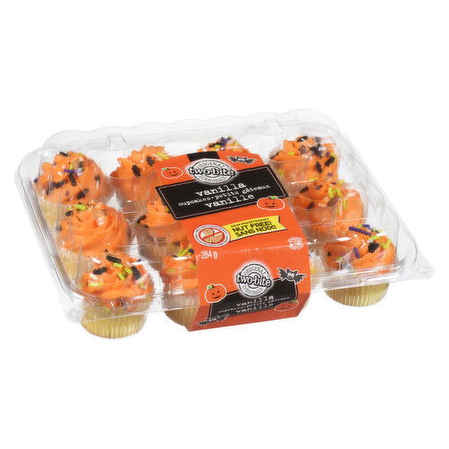 Two Bite - Halloween Cupcakes, Vanilla