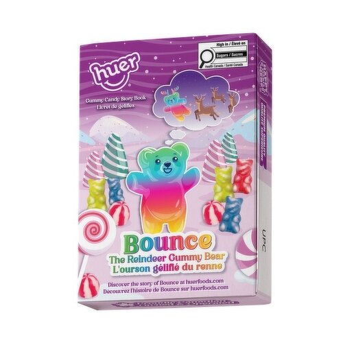 Huer - Gummy Candy Storybook- Bounce The Reindeer Gummy Bear