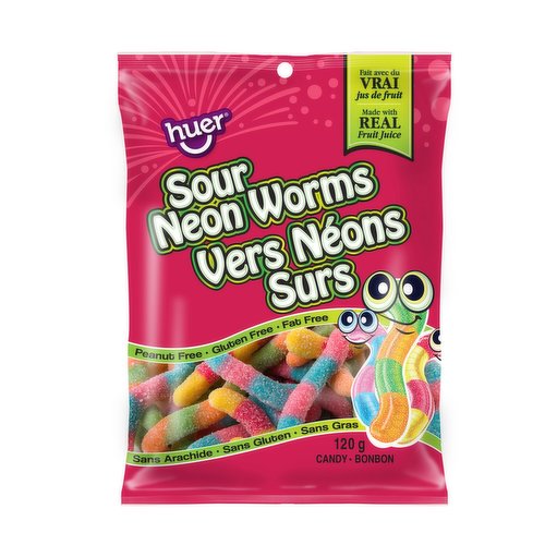 Huer - Sour Neon Worms